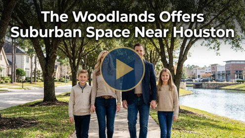 The Woodlands Offers Suburban Space Near Houston